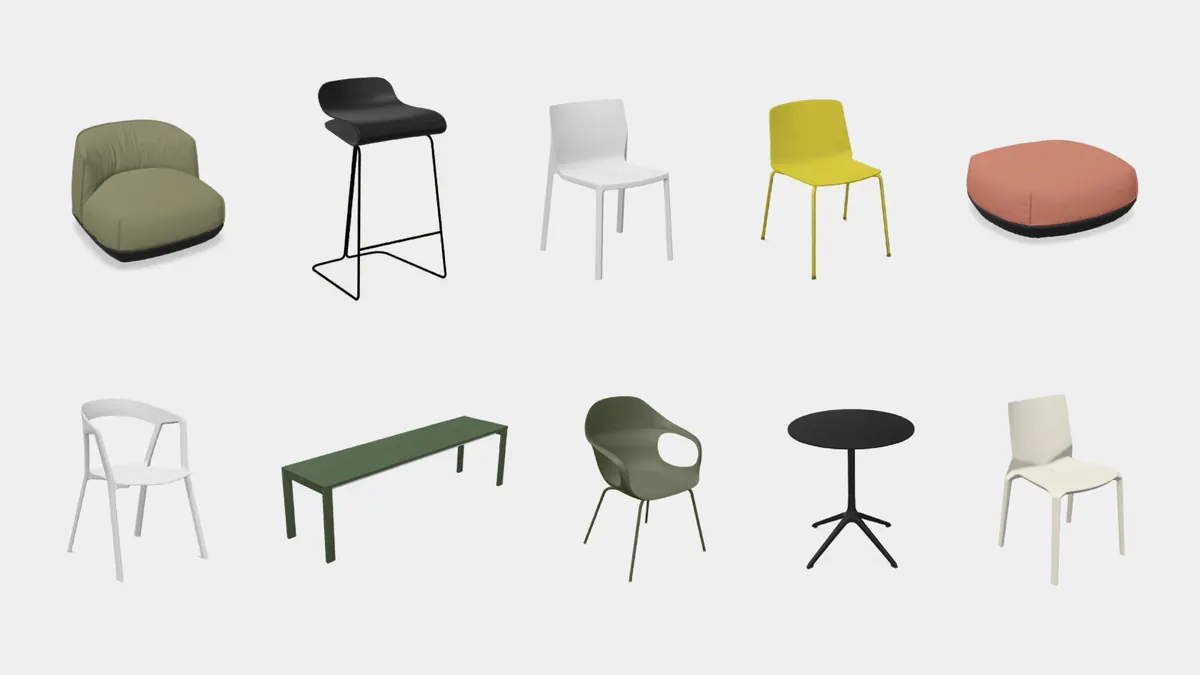 Kristalia : Élégance Italienne, Fonctionnalité Moderne, ambiance 2